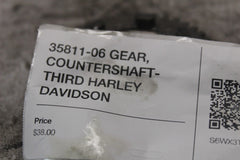 35811-06 GEAR, COUNTERSHAFT-THIRD HARLEY DAVIDSON