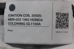 IGNITION COIL 30505-MB9-003 1982 HONDA GOLDWING GL1100A