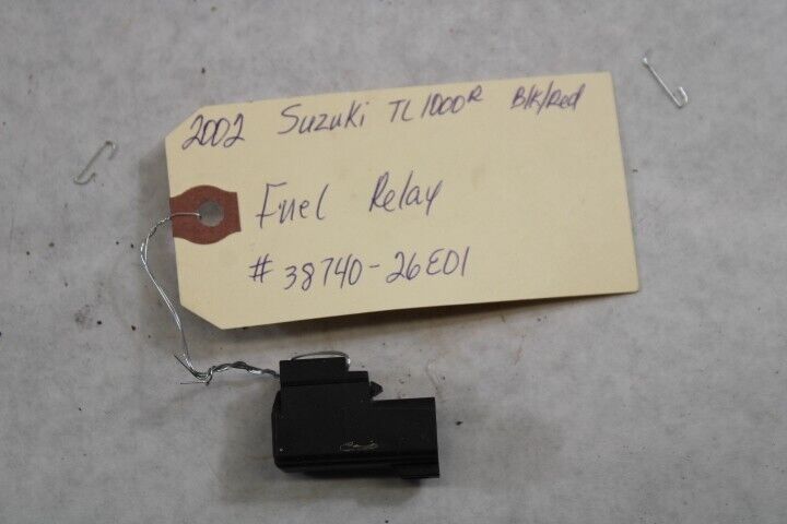 Fan Motor Relay 38740-26E01 OEM Suzuki Motorcycle 2002 TL1000