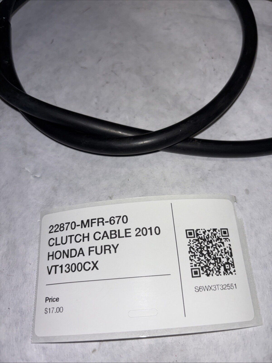 22870-MFR-670 CLUTCH CABLE 2010 HONDA FURY VT1300CX