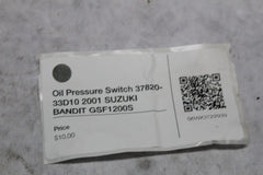 Oil Pressure Switch 37820-33D10 2001 SUZUKI BANDIT GSF1200S