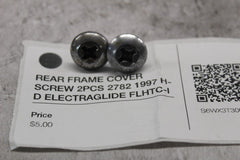 REAR FRAME COVER SCREW 2PCS 2782 1997 H-D ELECTRAGLIDE FLHTC-I