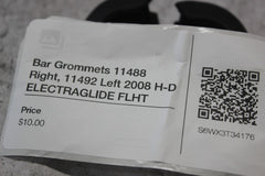 Bar Grommets 11488 Right, 11492 Left 2008 H-D ELECTRAGLIDE FLHT