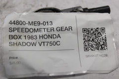 44800-ME9-013 SPEEDOMETER GEAR BOX 1983 HONDA SHADOW VT750C