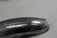 VINTAGE Chrome MOTORCYCLE Front Fender
