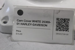 Cam Cover WHITE 25369-01 HARLEY-DAVIDSON