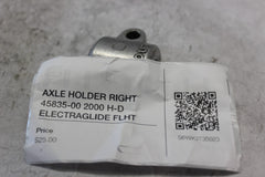 AXLE HOLDER RIGHT 45835-00 2000 H-D ELECTRAGLIDE FLHT