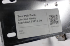 Tour Pak Rack Chrome Harley Davidson 53411-09