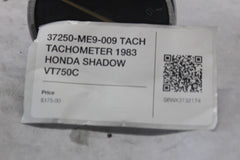 37250-ME9-009 TACH TACHOMETER 1983 HONDA SHADOW VT750C