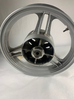 OEM Kawasaki Rear Wheel 1988 EX500 41073-1359-v5 Silver Finish