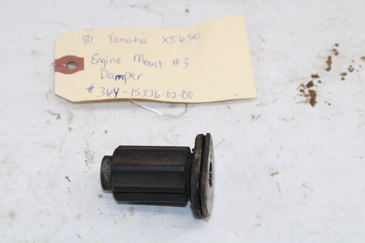 OEM Yamaha Motorcycle 1981 XJ650 Engine Mount Damper #3 36Y-15336-02