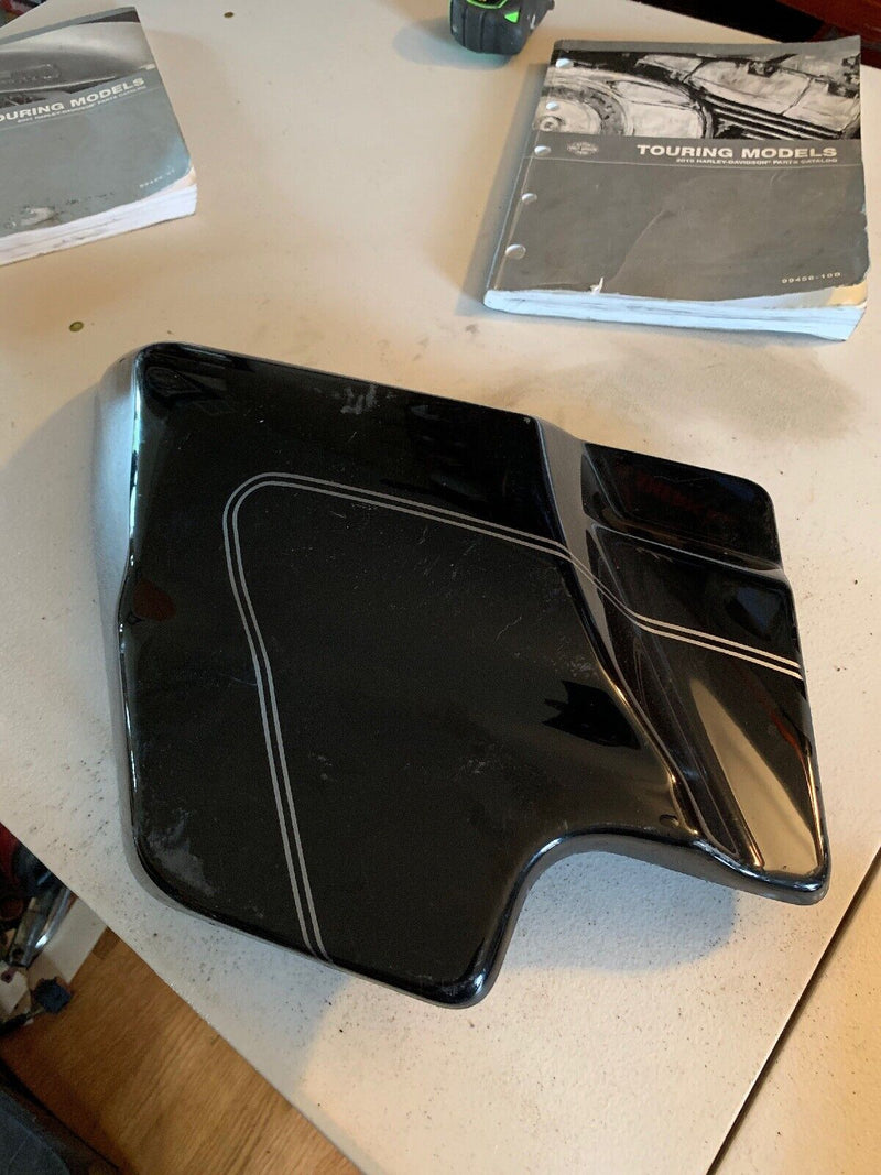 2009-2019 Harley Davidson Vivid Black LEFT Side Cover FairIng 66250-09