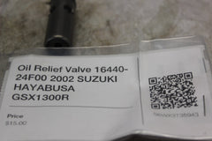 Oil Relief Valve 16440-24F00 2002 SUZUKI HAYABUSA GSX1300R