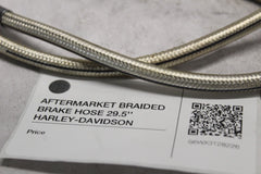 AFTERMARKET BRAIDED BRAKE HOSE 29.5'' HARLEY-DAVIDSON