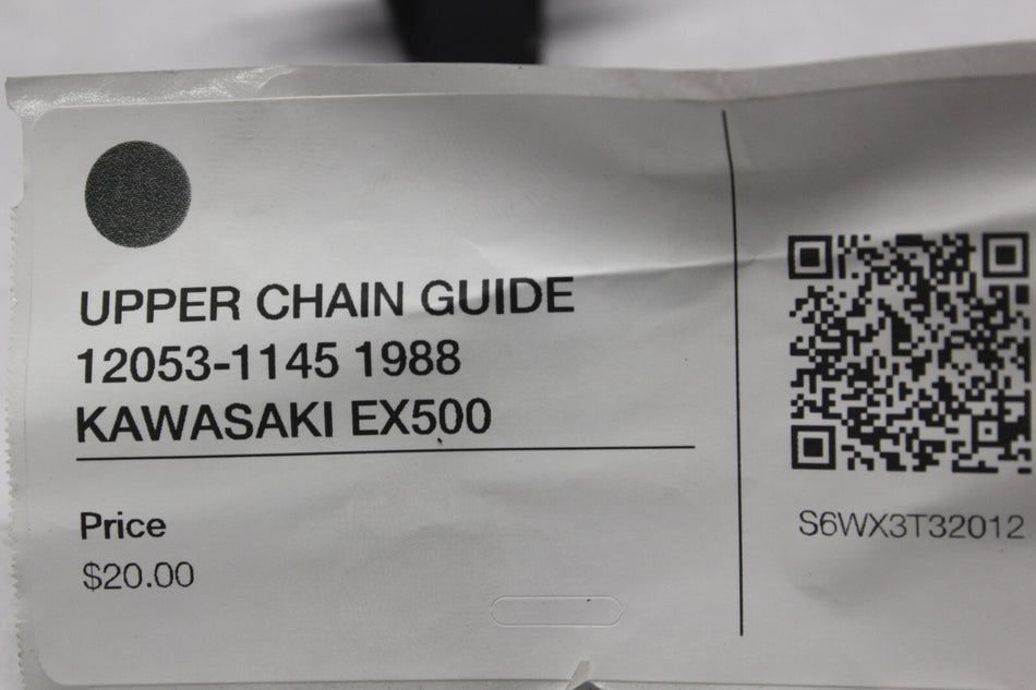 UPPER CHAIN GUIDE 12053-1145 1988 KAWASAKI EX500