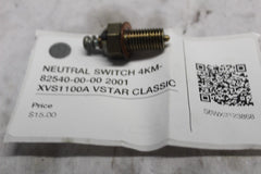 NEUTRAL SWITCH 4KM-82540-00-00 2001 XVS1100A VSTAR CLASSIC