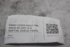 HAND LEVER PIVOT PIN 45032-82 2001 H-D SOFTAIL DUECE FXSTD