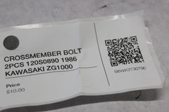 CROSSMEMBER BOLT 2PCS 120S0890 1986 KAWASAKI ZG1000