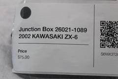 Junction Box 26021-1089 2002 KAWASAKI ZX-6