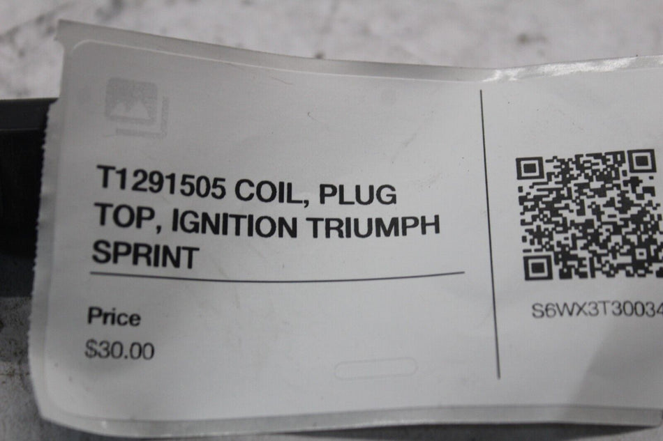 T1291505 COIL, PLUG TOP, IGNITION TRIUMPH SPRINT