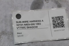 SUB-WIRE HARNESS A 1983 HONDA SHADOW VT750C 32101-ME9-000