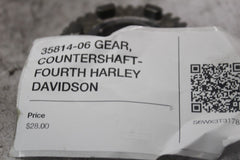 35814-06 GEAR, COUNTERSHAFT-FOURTH HARLEY DAVIDSON