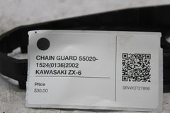 CHAIN GUARD 55020-1524 (0136) 2002 KAWASAKI ZX-6