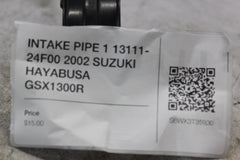 INTAKE PIPE 1 13111-24F00 2002 SUZUKI HAYABUSA GSX1300R