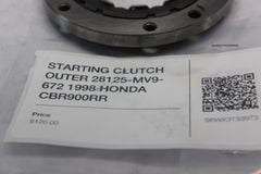 STARTING CLUTCH OUTER 28125-MV9-672 1998 HONDA CBR900RR