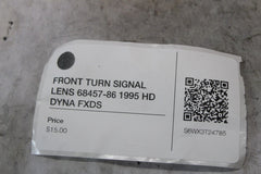 FRONT TURN SIGNAL LENS 68457-86 1995 HD DYNA FXDS