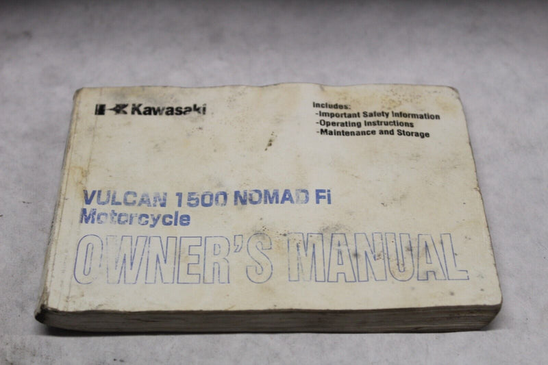 99987-1064 OWNERS MANUAL KAWASAKI VULCAN 1500 NOMAD VN1500-L3