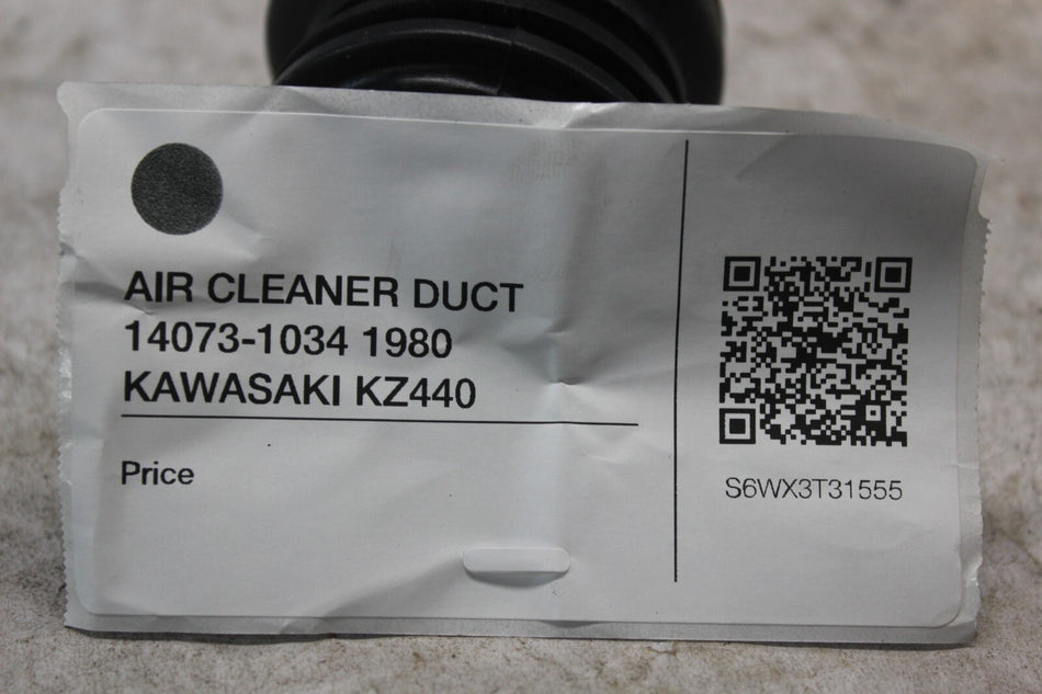 AIR CLEANER DUCT 14073-1034 1980 KAWASAKI KZ440