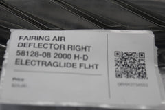 FAIRING AIR DEFLECTOR RIGHT 58128-08 2000 H-D ELECTRAGLIDE FLHT