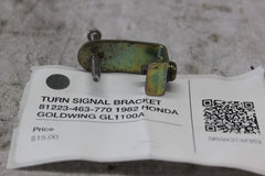 TURN SIGNAL BRACKET 81223-463-770 1982 HONDA GOLDWING GL1100A