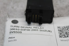 TURN SIGNAL RELAY 38610-03F00 2001 SUZUKI SV650S