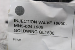 INJECTION VALVE 18650-MN5-024 1989 GOLDWING GL1500