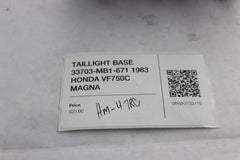 TAILLIGHT BASE 33703-MB1-671 1983 HONDA VF750C MAGNA