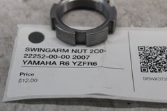 SWINGARM NUT 2C0-22252-00-00 2007 YAMAHA R6 YZFR6