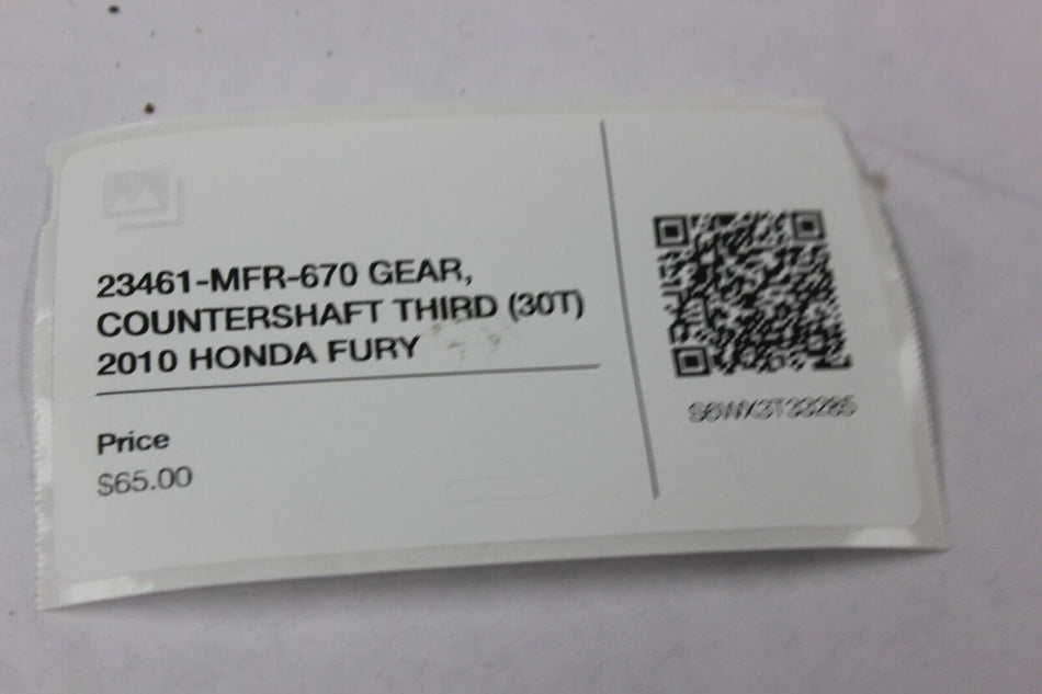 23461-MFR-670 GEAR, COUNTERSHAFT THIRD (30T) 2010 HONDA FURY VT1300CX