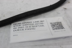 REAR BRAKE LINE W/ STOP SWITCH 45156-00 2001 H-D SOFTAIL DUECE FXSTD
