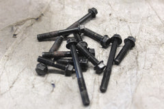CLUTCH COVER BOLTS 12PCS 132W0625 132W0640 132W0655 1986 KAWASAKI CONCOURS ZG100