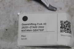 Gearshifting Fork #3 25231-27A00 2002 KATANA GSX750F