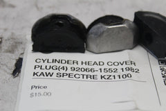 CYLINDER HEAD COVER PLUG (4) 92066-1552 1982 KAW SPECTRE KZ1100