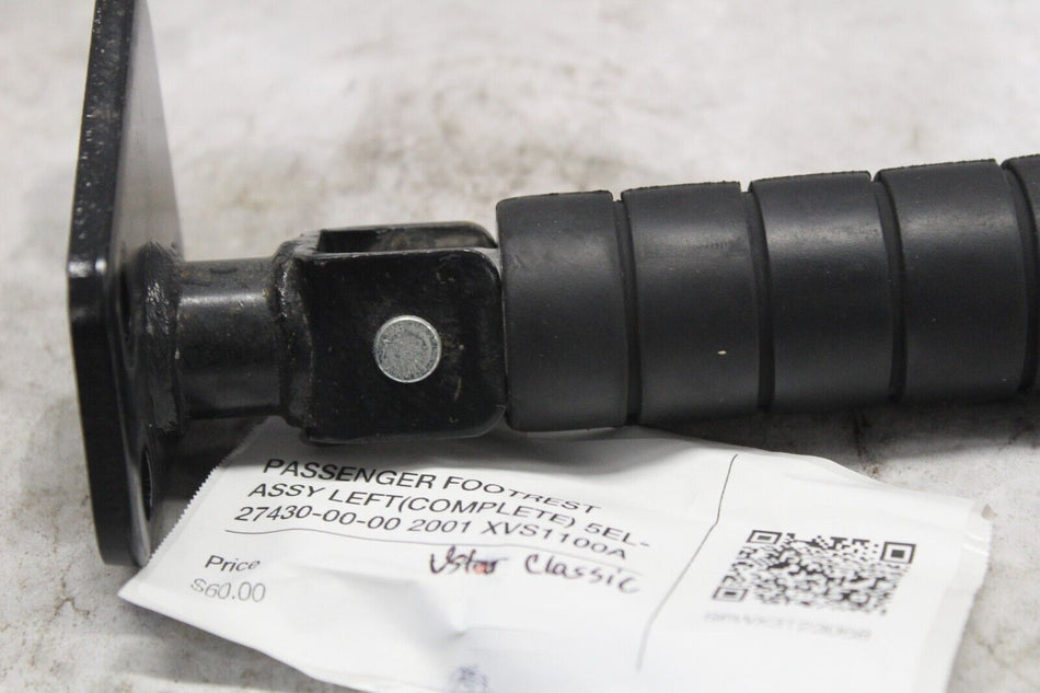 PASSENGER FOOTREST LEFT 5EL-27430-00-00 2001 XVS1100A VSTAR CLASSIC