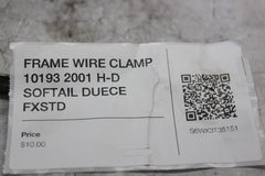 FRAME WIRE CLAMP 10193 2001 H-D SOFTAIL DUECE FXSTD