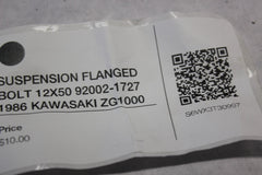 SUSPENSION FLANGED BOLT 12X50 92002-1727 1986 KAWASAKI ZG1000