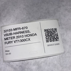 32103-MFR-670 VSUB-HARNESS, METER 2010 HONDA FURY VT1300CX