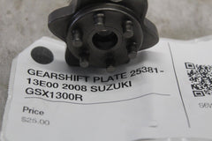 GEARSHIFT PLATE 25381-13E00 2008 SUZUKI GSX1300R