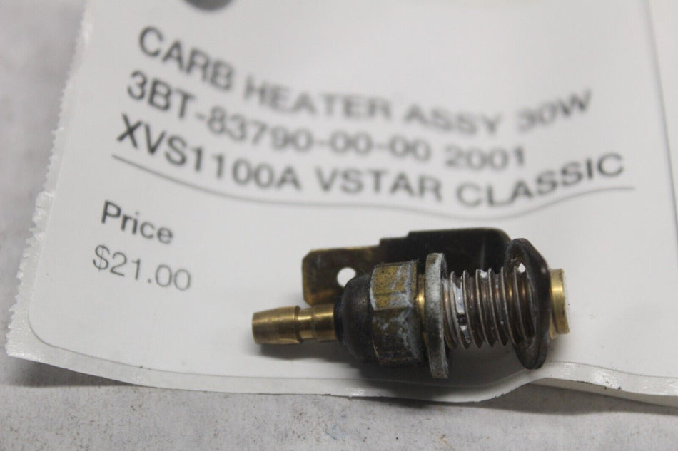 CARB HEATER ASSY 30W 3BT-83790-00-00 2001 XVS1100A VSTAR CLASSIC