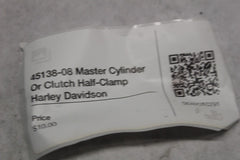 45138-08 Master Cylinder Or Clutch Half-Clamp Harley Davidson
